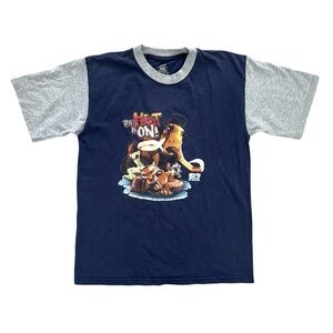 Ice Age 2 The Meltdown 2006 Movie Promo T-Shirt Tee Y2K Youth Size XL 16-18 Rare